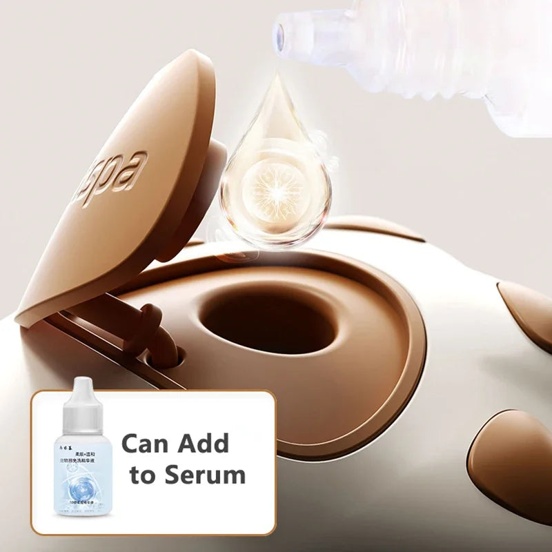 3-in-1 Dampfbürste für Hunde & Katzen – Fellpflege, Massage & Sprühfunktion